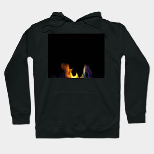 Colored Flames Hoodie